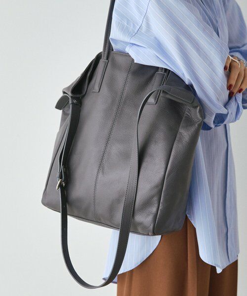 WEB限定 レザー2WAYトートバッグ （トートバッグ）｜russet