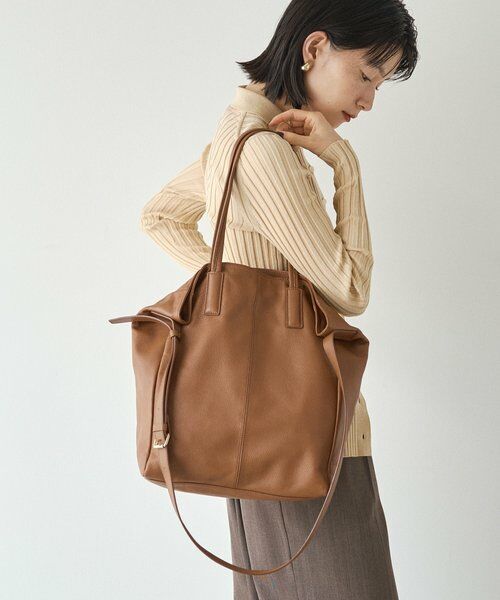 WEB限定 レザー2WAYトートバッグ （トートバッグ）｜russet