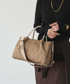 russet / ラシット トートバッグ | 【撥水】ナイロンジャガード三層2WAYミニトートバッグ