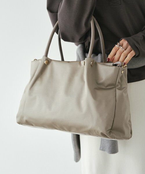 russet ［A4サイズ対応］三層2wayトートバッグ M russet トートバッグ ナイロン三層2WAYトートバッグ レディース