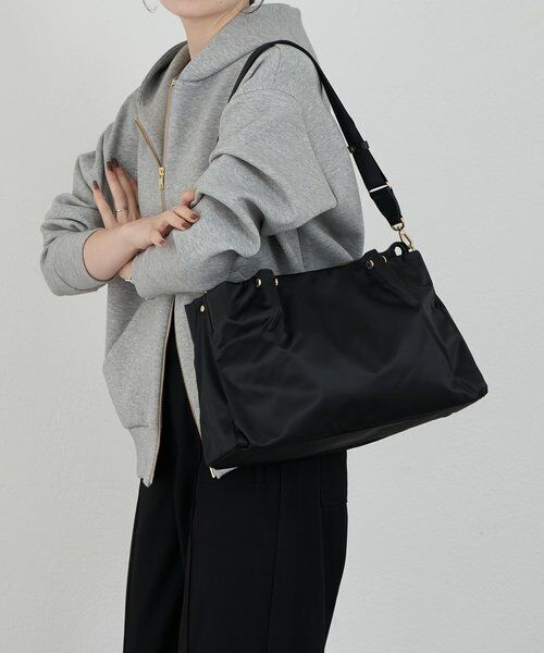 russet ［A4サイズ対応］三層2wayトートバッグ M russet トートバッグ ナイロン三層2WAYトートバッグ レディース