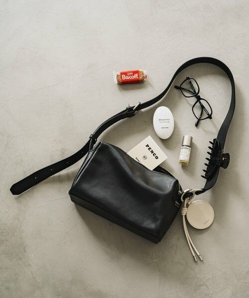 russet / ラシット ショルダーバッグ | レザースクエアショルダーバッグ | 詳細12