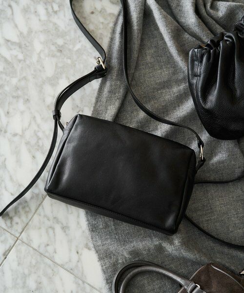russet / ラシット ショルダーバッグ | レザースクエアショルダーバッグ | 詳細13