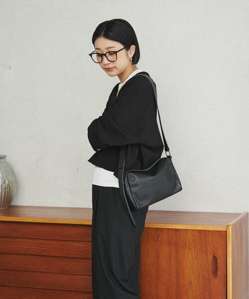 russet / ラシット ショルダーバッグ | レザースクエアショルダーバッグ | 詳細14