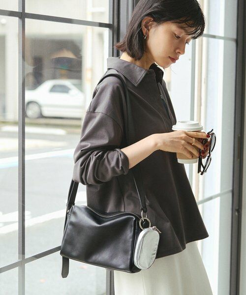 russet / ラシット ショルダーバッグ | レザースクエアショルダーバッグ | 詳細21