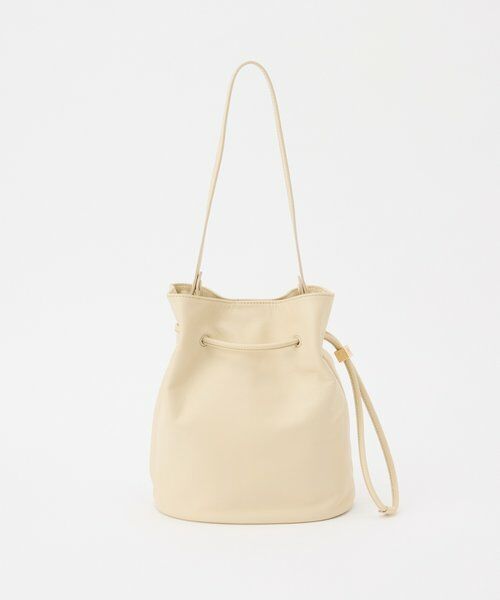 russet / ラシット ショルダーバッグ | レザー巾着バケットバッグ | 詳細1