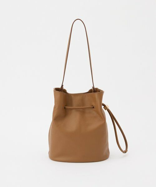 russet / ラシット ショルダーバッグ | レザー巾着バケットバッグ | 詳細9
