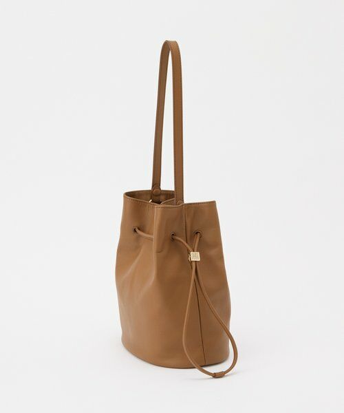 russet / ラシット ショルダーバッグ | レザー巾着バケットバッグ | 詳細10