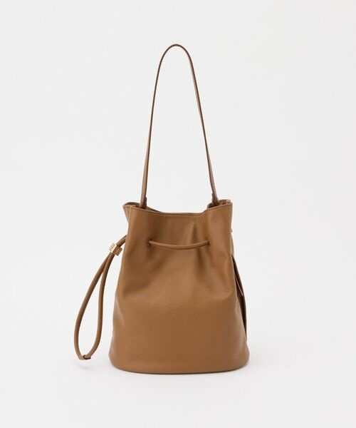 russet / ラシット ショルダーバッグ | レザー巾着バケットバッグ | 詳細11