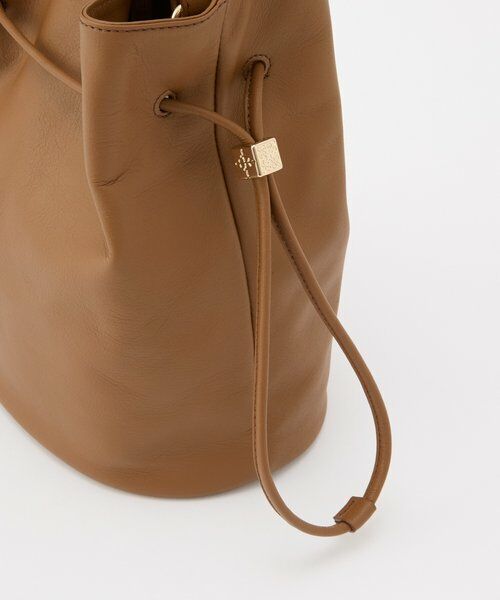 russet / ラシット ショルダーバッグ | レザー巾着バケットバッグ | 詳細13