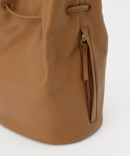 russet / ラシット ショルダーバッグ | レザー巾着バケットバッグ | 詳細14