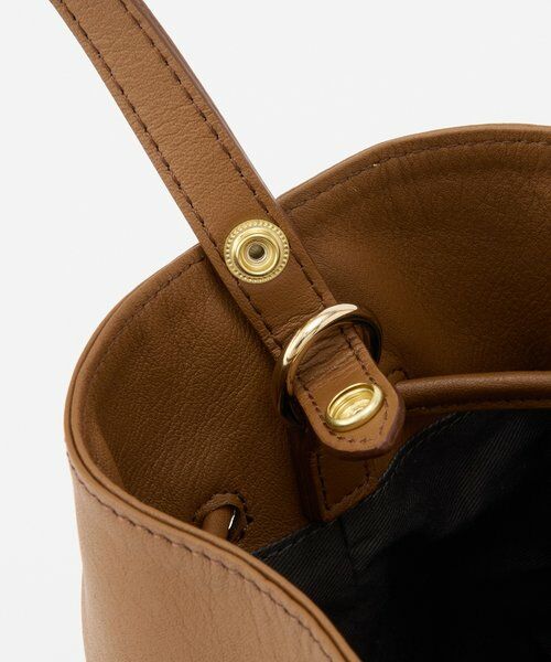 russet / ラシット ショルダーバッグ | レザー巾着バケットバッグ | 詳細16