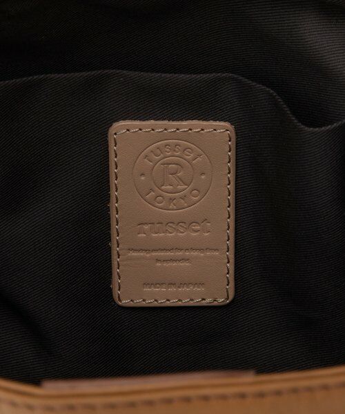 russet / ラシット ショルダーバッグ | レザー巾着バケットバッグ | 詳細17