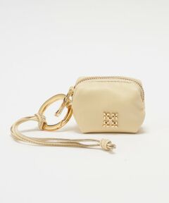 russet / ラシット キーホルダー・ストラップ | カラビナ付き レザーミニポーチ型チャーム