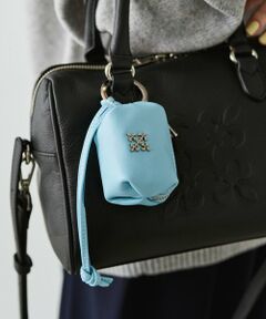 russet / ラシット キーホルダー・ストラップ | カラビナ付き レザーミニポーチ型チャーム