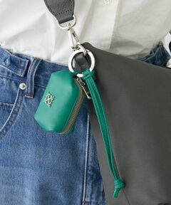 russet / ラシット キーホルダー・ストラップ | カラビナ付き レザーミニポーチ型チャーム