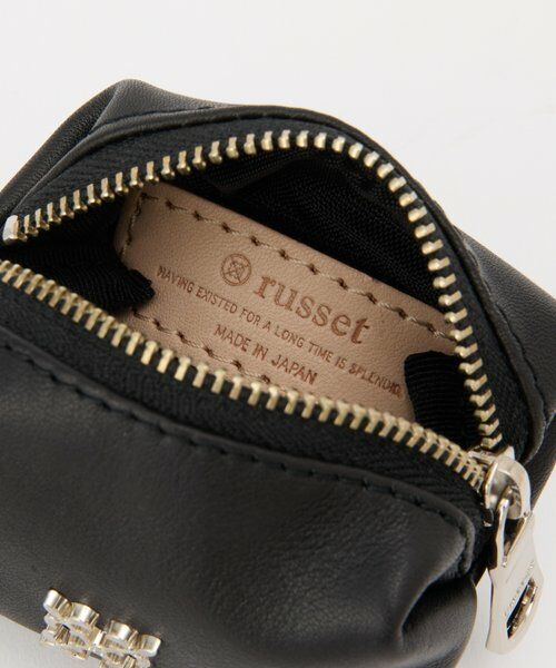 russet / ラシット キーホルダー・ストラップ | カラビナ付き レザーミニポーチ型チャーム | 詳細14