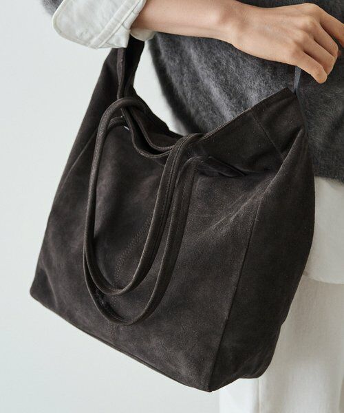 スエード2WAYトートバッグ （トートバッグ）｜russet / ラシット