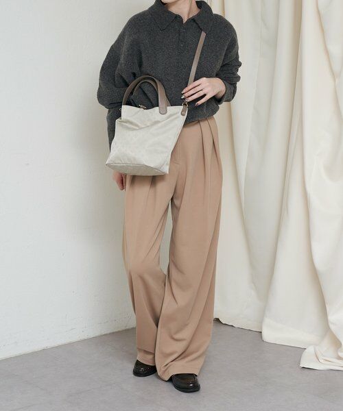 russet / ラシット トートバッグ | ナイロンジャガード2WAYミニトートバッグ | 詳細18