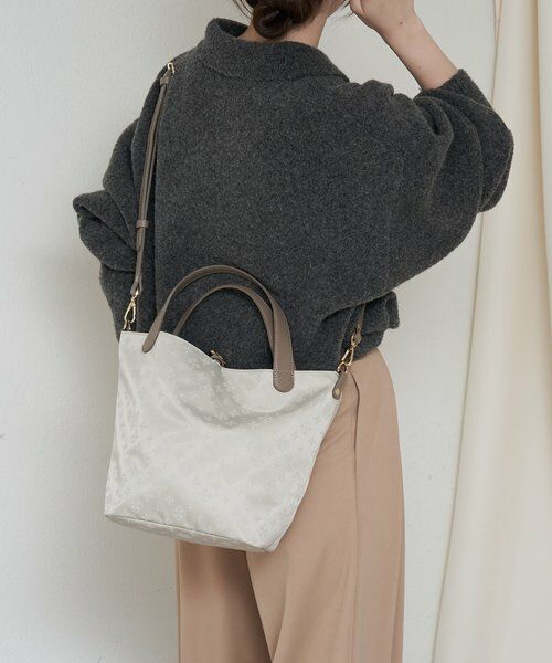 russet / ラシット トートバッグ | ナイロンジャガード2WAYミニトートバッグ | 詳細19