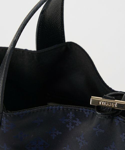 russet / ラシット トートバッグ | ナイロンジャガード2WAYミニトートバッグ | 詳細27