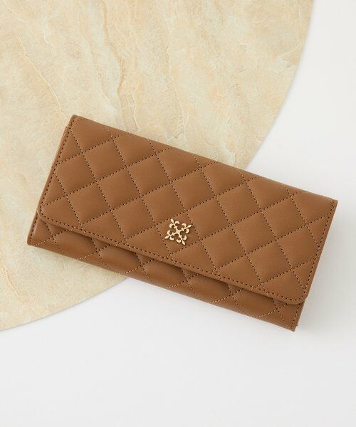 russet/ラシット キルティングレザーウォレット ブラウン FREE russet/ラシット キルティングレザーウォレット ブラウン FREE