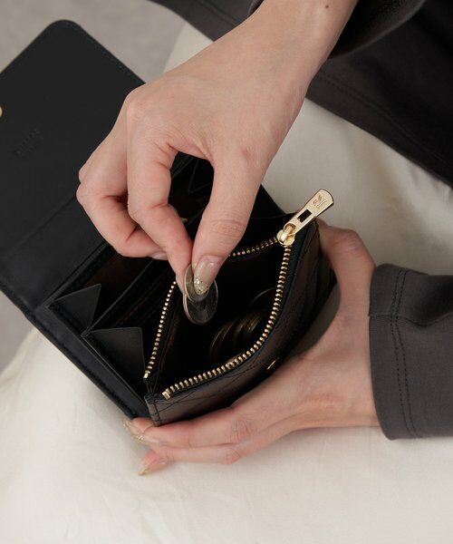 russet 折り財布 キルティングレザー二つ折りウォレット （財布・コインケース