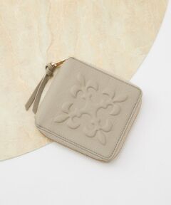 russet / ラシット 財布・コインケース・マネークリップ | エンボスモノグラムラウンドウォレット