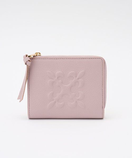 russet / ラシット 財布・コインケース・マネークリップ | エンボスモノグラムハーフウォレット(ピンクその他1)