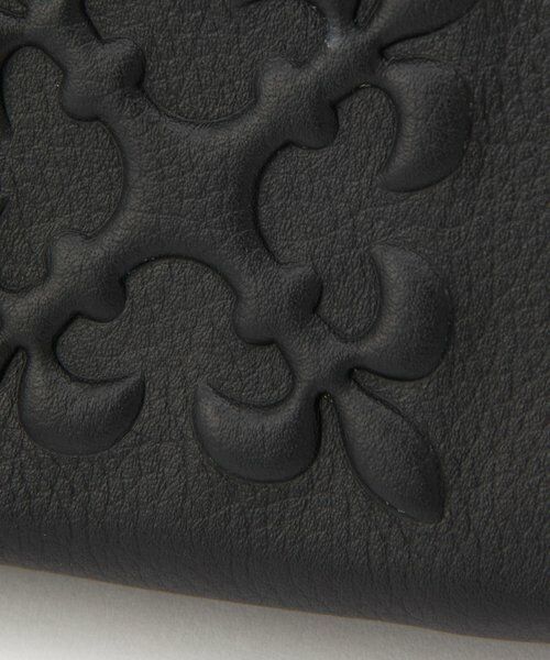 【新品！箱入り】●●russet●●三つ折り財布●ウォレット●モノグラム柄 russet 財布 モノグラムプレート三つ折りウォレット(SO-397