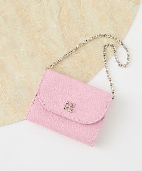russet/ラシット チェーンミニウォレット ピンク FREE russet/ラシット チェーンミニウォレット ピンク FREE