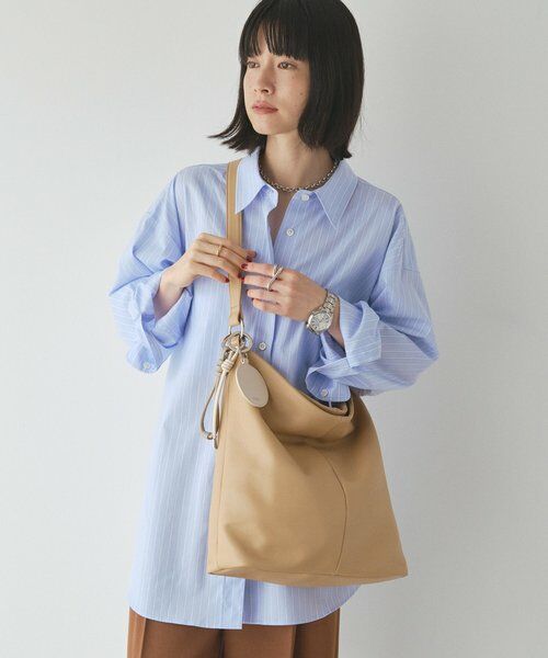 ミラー付きレザーチャーム （キーホルダー・ストラップ