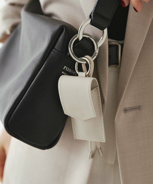 russet / ラシット キーホルダー・ストラップ | リップポーチ付きレザーチャーム | 詳細13