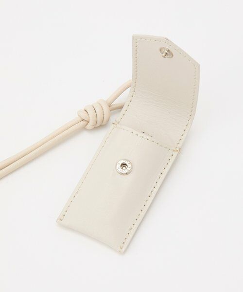 ラシット　リップポーチ付きレザーチャーム russet チャーム リップポーチ付きレザーチャーム レディース