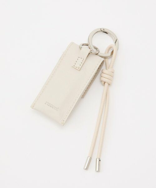 リップポーチ付きレザーチャーム （キーホルダー・ストラップ