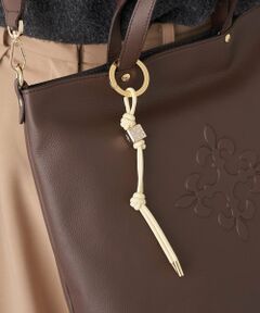 russet / ラシット キーホルダー・ストラップ | レザーコードバッグチャーム