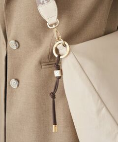 russet / ラシット キーホルダー・ストラップ | レザーコードバッグチャーム
