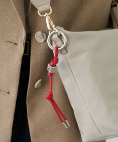russet / ラシット キーホルダー・ストラップ | レザーコードバッグチャーム