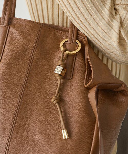 russet/ラシット レザーコードバッグチャーム ブラウン FREE russet/ラシット レザーコードバッグチャーム ブラウン FREE
