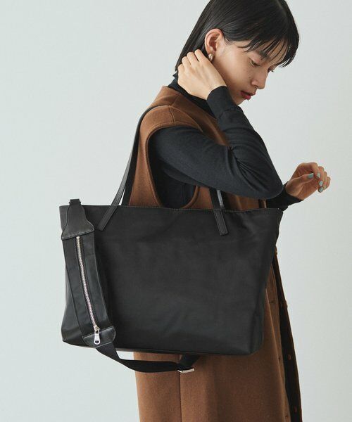 russet / ラシット トートバッグ | クラウズナイロン2WAYトートバッグ（ブラック）