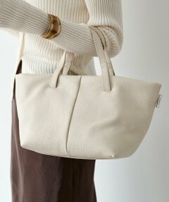 russet / ラシット トートバッグ | レザーダブルハンドルミニトートバッグ