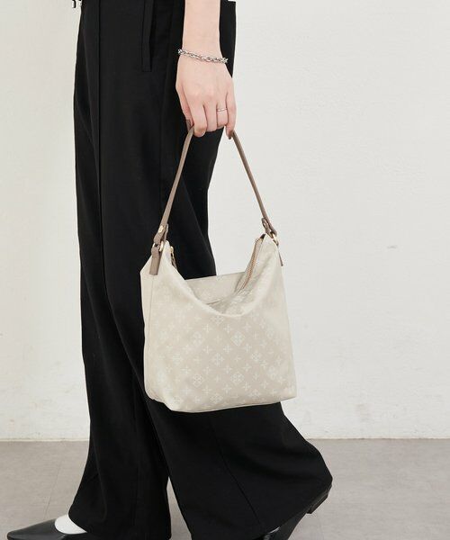 russet / ラシット ショルダーバッグ | ナイロンジャガード2WAYミニショルダーバッグ | 詳細9