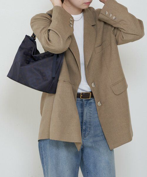 russet / ラシット トートバッグ | ナイロンジャガード2WAYワンハンドルトートバッグ | 詳細19