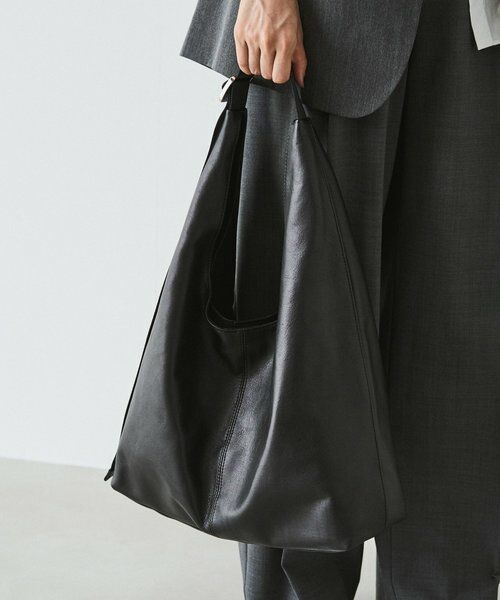 russet / ラシット ショルダーバッグ | レザーホーボーバッグ L | 詳細20