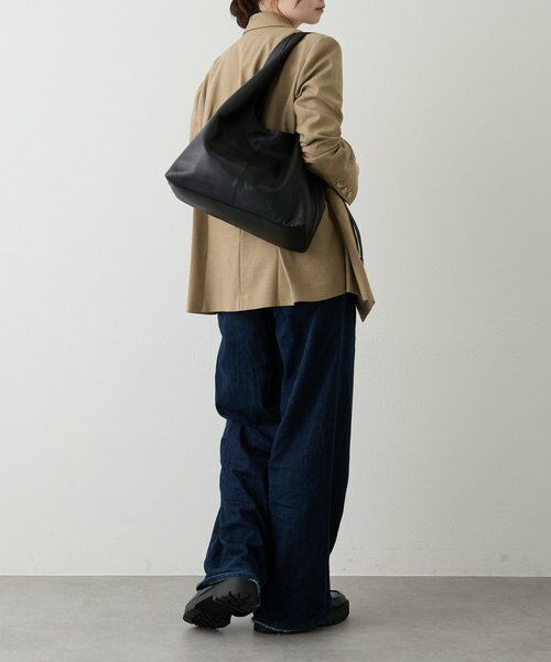 russet / ラシット ショルダーバッグ | レザーホーボーバッグ L | 詳細24