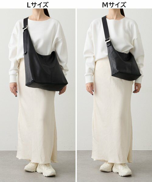 russet / ラシット ショルダーバッグ | レザーホーボーバッグ L | 詳細26