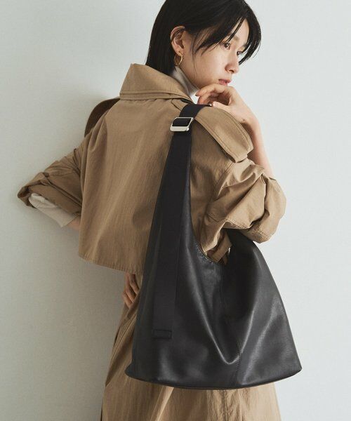 russet / ラシット ショルダーバッグ | レザーホーボーバッグ L | 詳細3