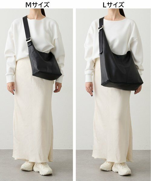 russet / ラシット ショルダーバッグ | レザーホーボーバッグ M | 詳細11