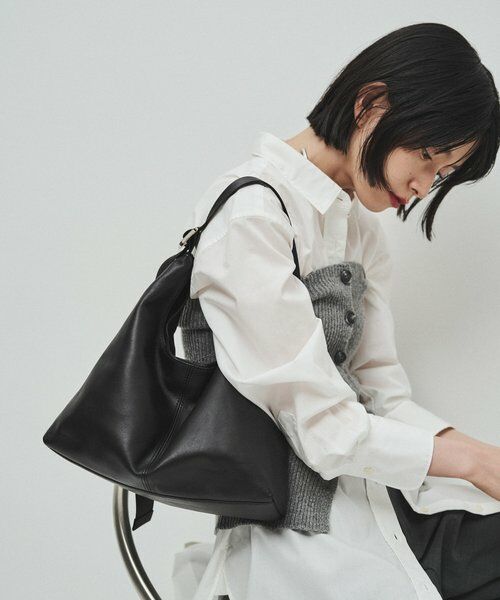 russet / ラシット ショルダーバッグ | レザーホーボーバッグ M | 詳細13