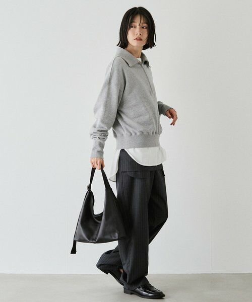 russet / ラシット ショルダーバッグ | レザーホーボーバッグ M | 詳細14